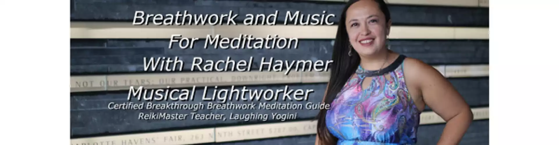 Live gechannelte Musik für Meditation und Atemarbeit - Online Class by Rachel Haymer