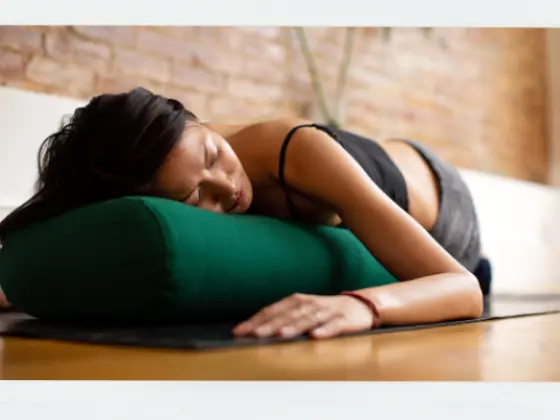 Quiet Yoga Calm: Laying in Surrender